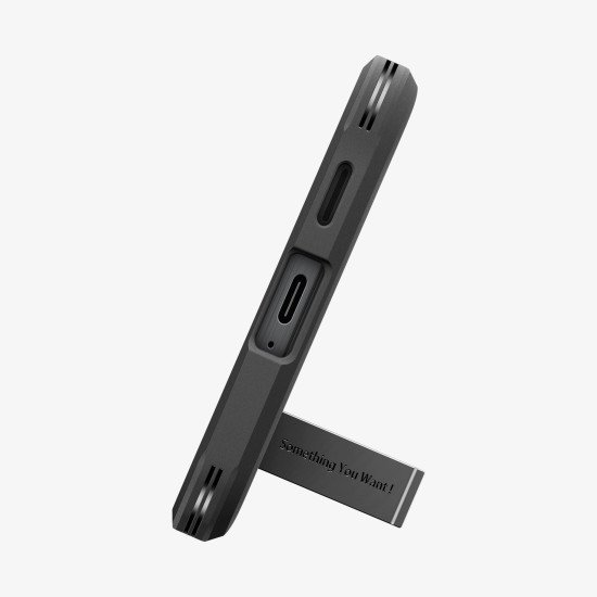 Spigen Tough Armor coque de protection pour téléphones portables 17 cm (6.7") Housse Noir