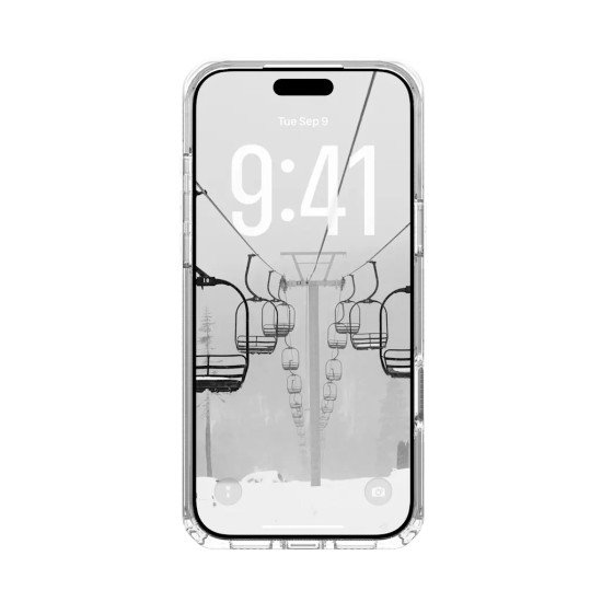 Urban Armor Gear Plyo coque de protection pour téléphones portables 17,5 cm (6.9") Housse Argent, Transparent