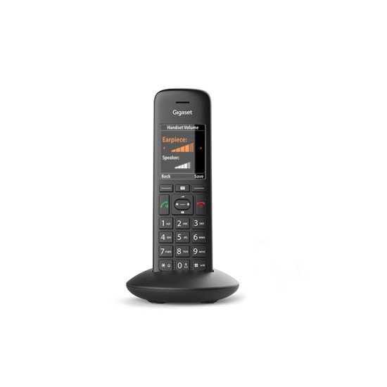 Gigaset C570HX Téléphone analog/dect Identification de l'appelant Noir