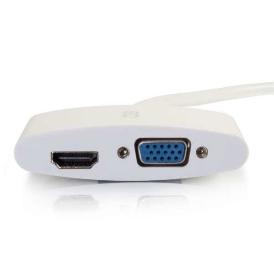 C2G 80936 adaptateur et connecteur de câbles Mini DisplayPort HDMI + VGA