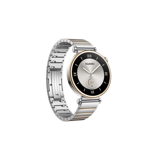 Huawei WATCH GT 4 3,35 cm (1.32") AMOLED 41 mm Numérique 466 x 466 pixels Argent Wifi GPS (satellite)