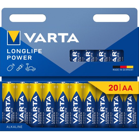 Varta 04906 121 720 pile domestique Batterie à usage unique LR06 Alcaline