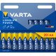 Varta 04906 121 720 pile domestique Batterie à usage unique LR06 Alcaline