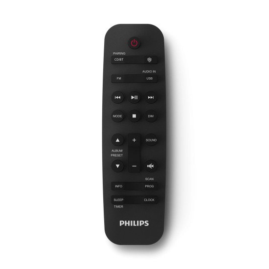 Philips TAM4205M2/12 ensemble audio pour la maison Système micro audio domestique 80 W Noir, Argent