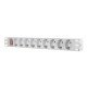 LogiLink PDU9C04 protection surtension Gris clair 9 sortie(s) CA 230 V 2 m