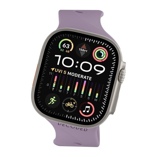 Decoded Ares Splice Bande Violet Silicone