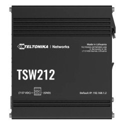 Teltonika TSW212 Géré L2 Gigabit Ethernet (10/100/1000) Noir Teltonika TSW212 Géré L2 Gigabit Ethernet (10/100/1000) Noir