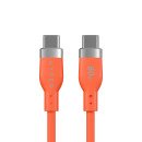 Targus HyperJuice Flex câble USB USB 2.0 1,5 m USB C 0,48 Gbit/s 60 W Orange