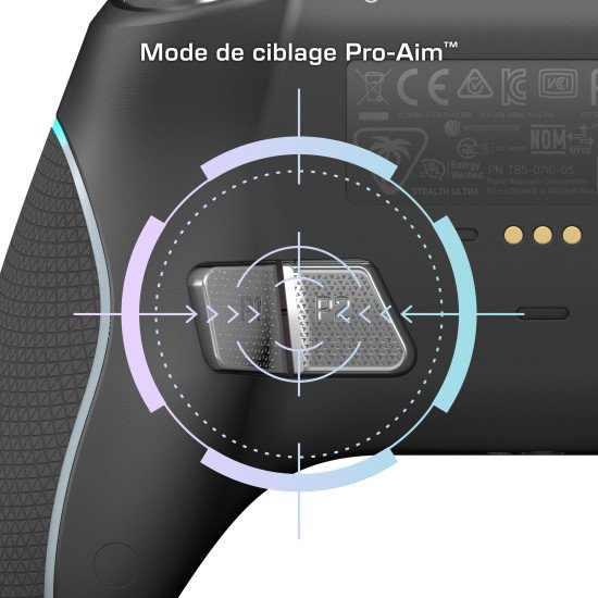 Turtle Beach Stealth Ultra Sans fil Haute Performance avec Station de Charge Rapide, Butée de gâchette réglables et Ecran de Commande pour Xbox Series X|S, Xbox One & PC [Licence officielle pour Xbox]