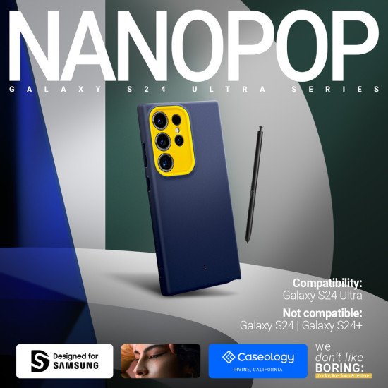 Spigen Gal 6.8in (2024) Nano Pop Blb Nav coque de protection pour téléphones portables