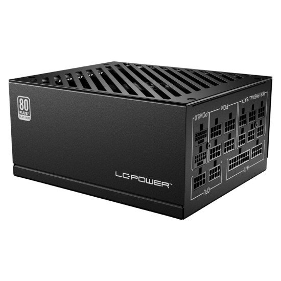 LC-Power LC1000P V3.0 unité d'alimentation d'énergie 1000 W 20+4 pin ATX ATX Noir