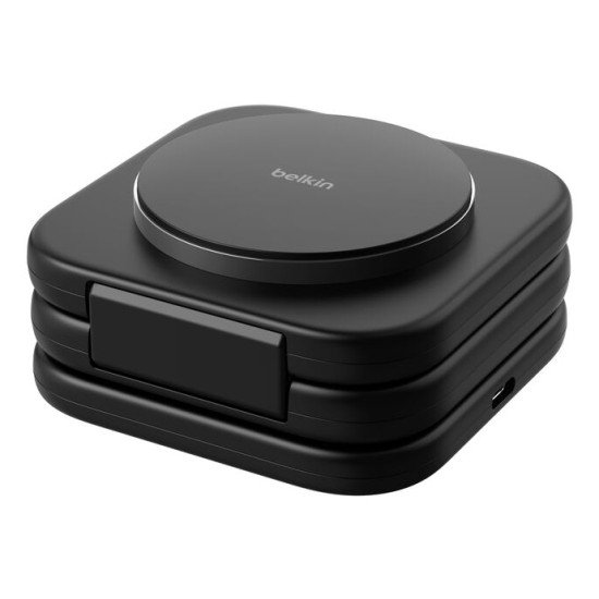 Belkin BoostCharge Pro Écouteurs, Smartphone, Smartwatch Noir Secteur, USB Recharge sans fil Charge rapide Intérieure Belkin BoostCharge Pro Écouteurs, Smartphone, Smartwatch Noir Secteur, USB Recharge sans fil Charge rapide Intérieure