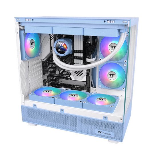 Thermaltake CL-F196-PL12BU-A système de refroidissement d'ordinateur Boitier PC Ventilateur 12 cm Bleu 3 pièce(s) Thermaltake CL-F196-PL12BU-A système de refroidissement d'ordinateur Boitier PC Ventilateur 12 cm Bleu 3 pièce(s)