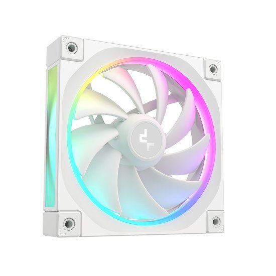 DeepCool FL12 WH-3 in 1 Boitier PC Ventilateur 12 cm Blanc 3 pièce(s) DeepCool FL12 WH-3 in 1 Boitier PC Ventilateur 12 cm Blanc 3 pièce(s)