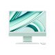Apple iMac M3 Apple M 59,7 cm (23.5") 4480 x 2520 pixels 8 Go 256 Go SSD PC All-in-One macOS Sonoma Wi-Fi 6E (802.11ax) Vert