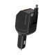Mobile Origin MO-90CCH-CA22 chargeur d'appareils mobiles Universel Noir Allume-cigare Charge rapide Auto