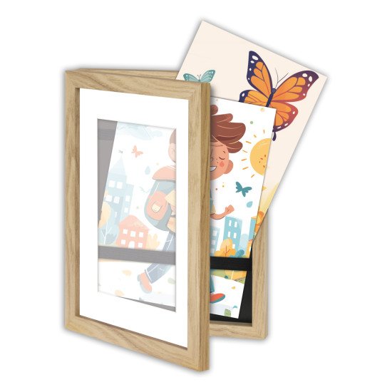 ZEP MRN82 cadre photos Cadre pour une seule photo Naturel