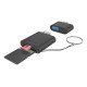 ICY BOX Lecteur de cartes 2 en 1 via interface USB Type-A & USB Type-C