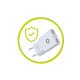 Mobile Origin MO-GAN30W-MO18 chargeur d'appareils mobiles Universel Blanc Secteur Charge rapide Intérieure