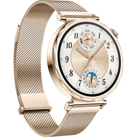 Huawei WATCH GT5 41mm 3,35 cm (1.32") AMOLED Numérique 466 x 466 pixels Or Huawei WATCH GT5 41mm 3,35 cm (1.32") AMOLED Numérique 466 x 466 pixels Or