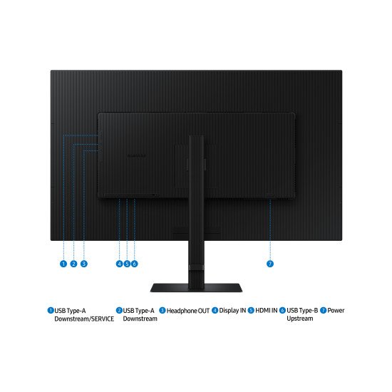 Samsung S80D écran PC 94 cm (37") 3840 x 2160 pixels 4K Ultra HD LCD Noir Samsung S80D écran PC 94 cm (37") 3840 x 2160 pixels 4K Ultra HD LCD Noir
