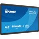 iiyama ProLite S2425AS-B1P Écran plat de signalisation numérique 60,5 cm (23.8") LCD Wifi 500 cd/m² Full HD Noir Intégré dans le processeur Android 14 24/7