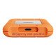 LaCie STND4000400 lecteur à circuits intégrés externe Technologie Thunderbolt 4 To USB Type-C USB4 Gen 3x2 Orange, Acier inoxydable