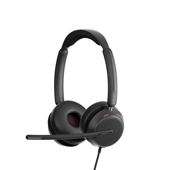 EPOS IMPACT 860T Casque Avec fil Arceau Bureau/Centre d'appels USB Type-C Noir