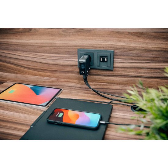 Verbatim 30239 chargeur d'appareils mobiles Universel Noir Secteur Charge rapide Intérieure