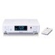Lenco KCR-190 Cuisine Analogique et numérique Blanc Lenco KCR-190 Cuisine Analogique et numérique Blanc