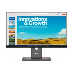 Lenovo ThinkVision P24QD-40 LED display 60,5 cm (23.8") 2560 x 1440 pixels Quad HD LCD Noir Lenovo ThinkVision P24QD-40 LED display 60,5 cm (23.8") 2560 x 1440 pixels Quad HD LCD Noir