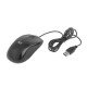 ACT Souris optique filaire pleine taille 1000 DPI, clic silencieux, écologique, fabriquée à partir de matériaux recyclés ACT Souris optique filaire pleine taille 1000 DPI, clic silencieux, écologique, fabriquée à partir de matériaux recyclés