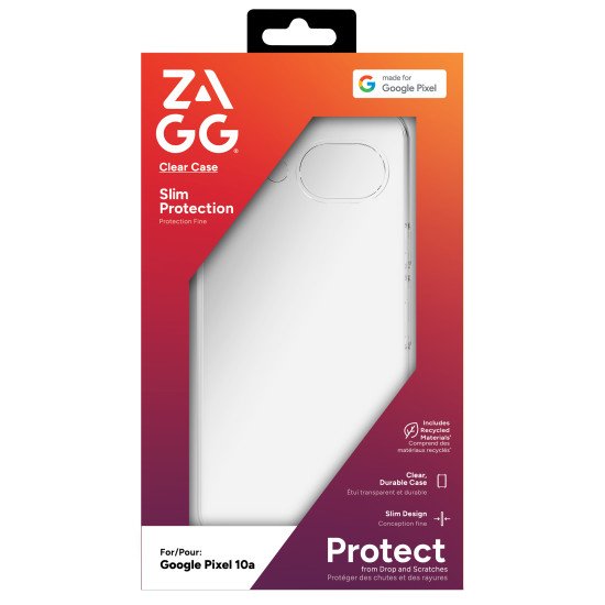 ZAGG Clear Case coque de protection pour téléphones portables 16 cm (6.3") Housse Transparent