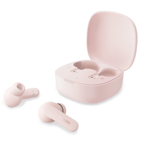 Philips TAT2100 Casque True Wireless Stereo (TWS) Ecouteurs Appels/Musique Bluetooth Rose