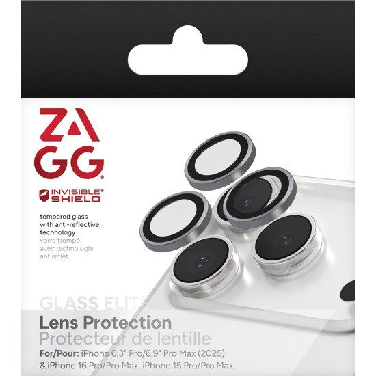 InvisibleShield Glass Elite Protecteur d'objectif caméra Apple 3 pièce(s) InvisibleShield Glass Elite Protecteur d'objectif caméra Apple 3 pièce(s)
