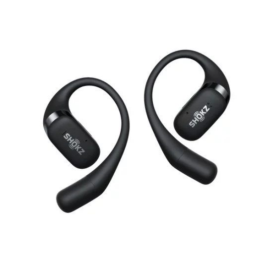 SHOKZ OpenFit Écouteurs Sans fil Crochets auriculaires Appels/Musique/Sport/Au quotidien Bluetooth Noir SHOKZ OpenFit Écouteurs Sans fil Crochets auriculaires Appels/Musique/Sport/Au quotidien Bluetooth Noir
