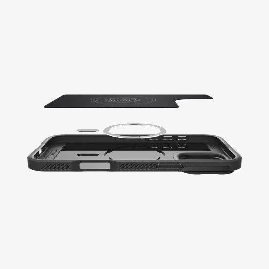 Spigen Optik Armor (MagFit) coque de protection pour téléphones portables 17,5 cm (6.9") Housse Noir Spigen Optik Armor (MagFit) coque de protection pour téléphones portables 17,5 cm (6.9") Housse Noir