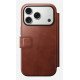 Nomad Modern Leather Folio coque de protection pour téléphones portables 16 cm (6.3") Marron