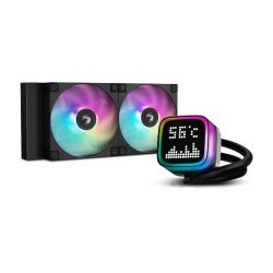 DeepCool R-LP240-BKMSNC-G-1 système de refroidissement d'ordinateur Boitier PC, Processeur Refroidisseur de liquide tout-en-un 12 cm Noir 1 pièce(s) DeepCool R-LP240-BKMSNC-G-1 système de refroidissement d'ordinateur Boitier PC, Processeur Refroidisseur de liquide tout-en-un 12 cm Noir 1 pièce(s)