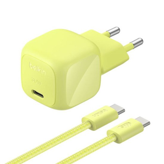 Belkin BoostCharge Ordinateur portable Vert Secteur Charge rapide Intérieure