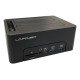 LC-Power LC-DOCK-C-MULTI-HUB Station d'accueil de disques de stockage USB 3.2 Gen 2 (3.1 Gen 2) Type-C Noir LC-Power LC-DOCK-C-MULTI-HUB Station d'accueil de disques de stockage USB 3.2 Gen 2 (3.1 Gen 2) Type-C Noir