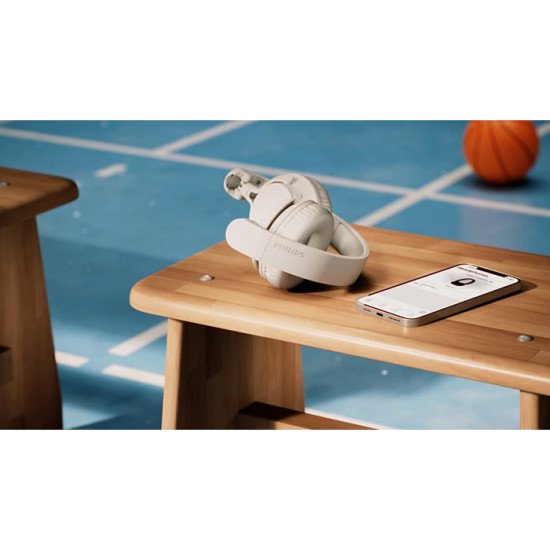 Philips TAH4000WT/00 casque Sans fil Arceau Appels/Musique USB Type-C Bluetooth Blanc