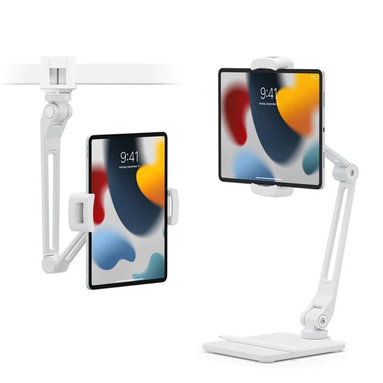 Twelve South HoverBar Duo Support actif Mobile/smartphone, Tablette / UMPC Blanc Twelve South HoverBar Duo Support actif Mobile/smartphone, Tablette / UMPC Blanc