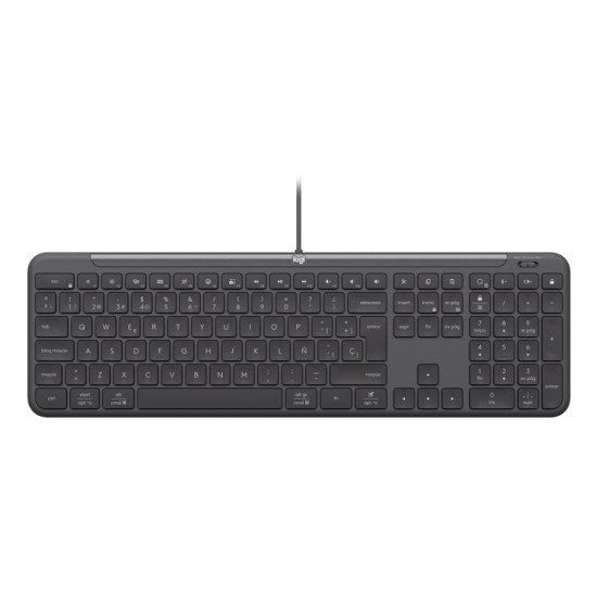 Logitech 920-013359 clavier Souris incluse maison/bureau USB AZERTY Graphite