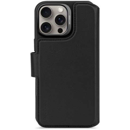 Decoded Leather Detachable Wallet coque de protection pour téléphones portables 17,5 cm (6.9") Étui avec portefeuille Noir