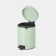Brabantia 233883 poubelle 5 L Rond Acier Vert Brabantia 233883 poubelle 5 L Rond Acier Vert