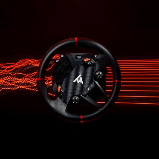 Thrustmaster T598-P Noir, Rouge USB Volant + pédales Analogique/Numérique PC, PlayStation 4, PlayStation 5