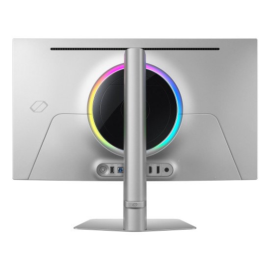 Samsung G81SF écran PC 68,6 cm (27") 3840 x 2160 pixels 4K Ultra HD OLED Argent