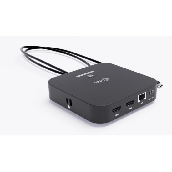 i-tec USB-C Dual HDMI Docking Station with Power Delivery 100 W + Universal Charger 100W i-tec USB-C Dual HDMI Docking Station with Power Delivery 100 W + Universal Charger 100W