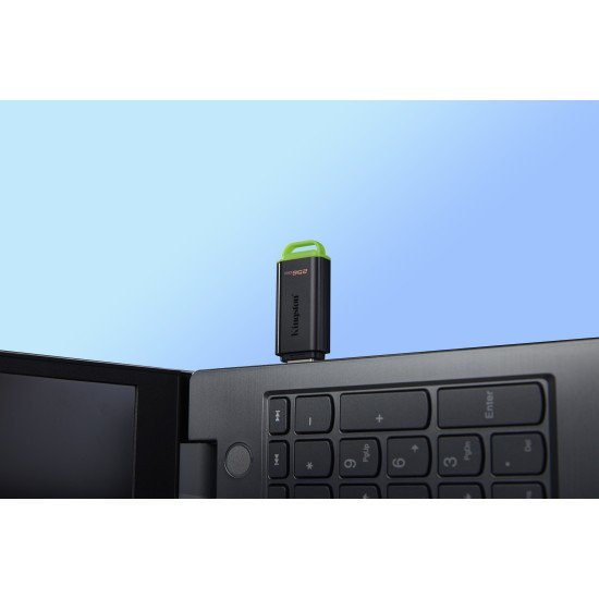 Kingston Technology DataTraveler 256Go Stockage portable USB 3.2 Gen 1 Exodia Noir + Vert